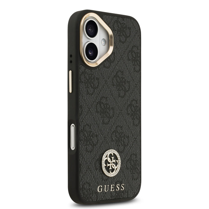 Funda Guess Original iPhone 17 4G Leather Metal