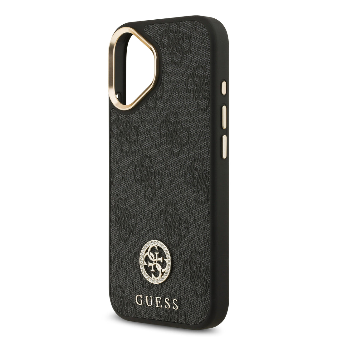 Funda Guess Original iPhone 17 4G Leather Metal