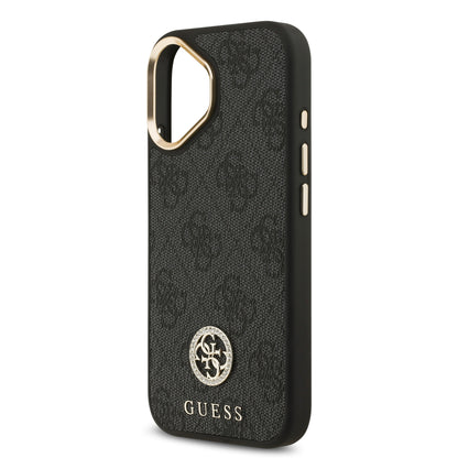 [PRE-VENTA] Funda Guess para iPhone 17 – Diseño 4G Leather Metal Hardware