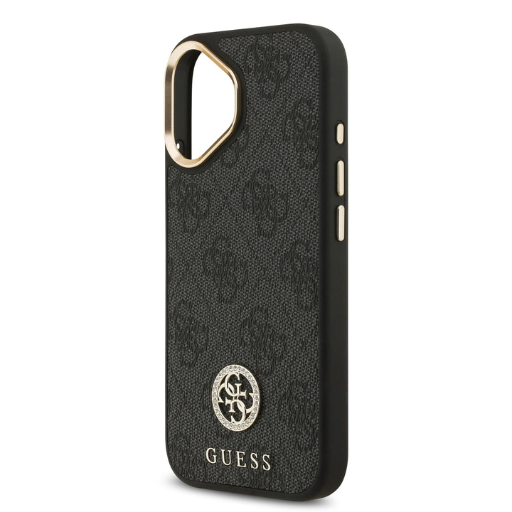 Funda Guess Original iPhone 17 4G Leather Metal