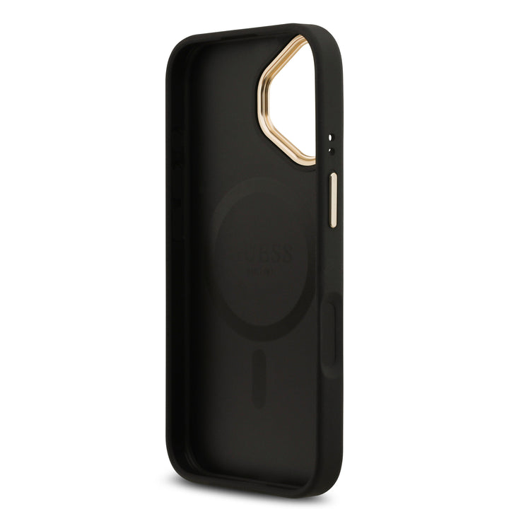 Funda Guess Original iPhone 17 4G Leather Metal