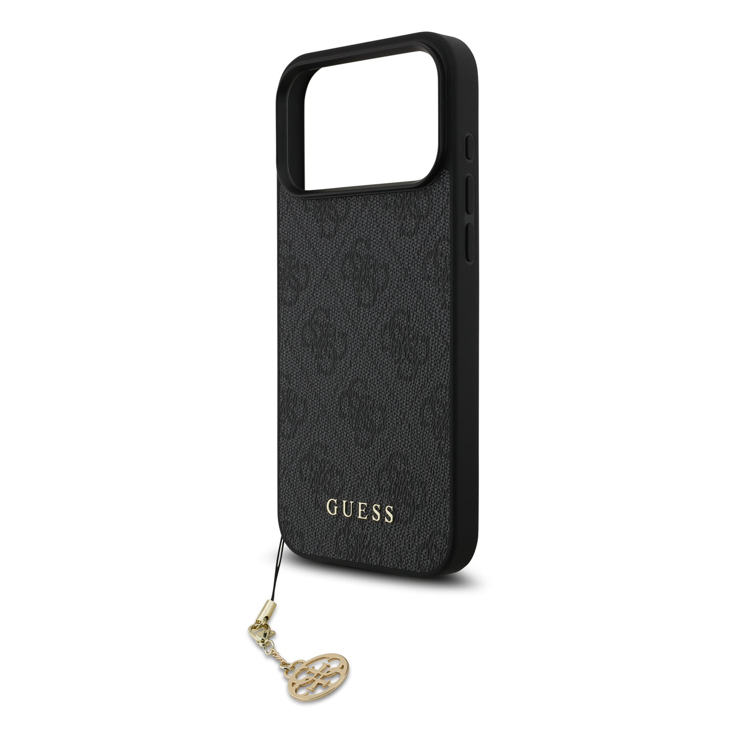 Funda Guess Charm Edition 4G PU Leather con Dije Metálico para iPhone 17 Pro Max – Original y de Lujo