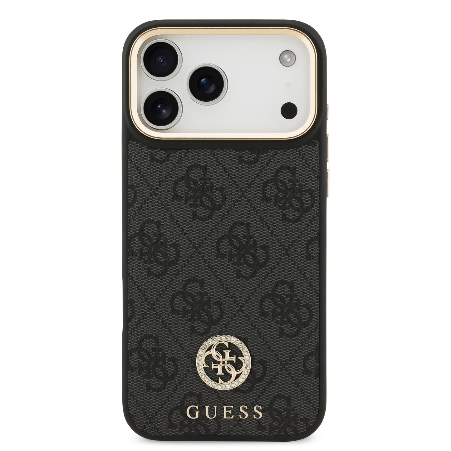 [PRE-VENTA] Funda Guess para iPhone 17 Pro Max – Diseño 4G Leather Metal Hardware