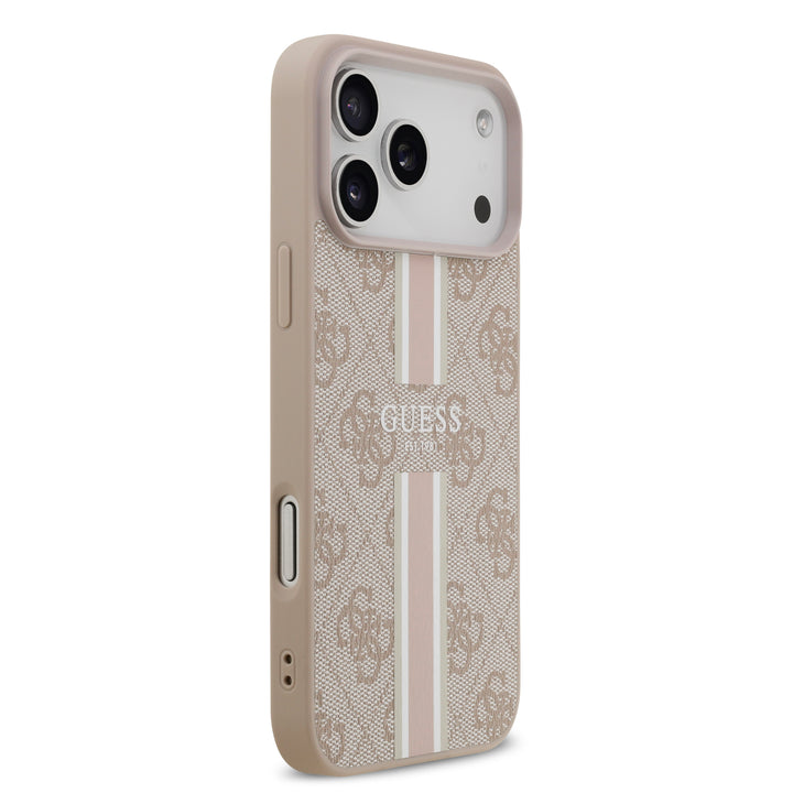 Funda Guess Original iPhone 17/18 Pro MagSafe Piel Rosa