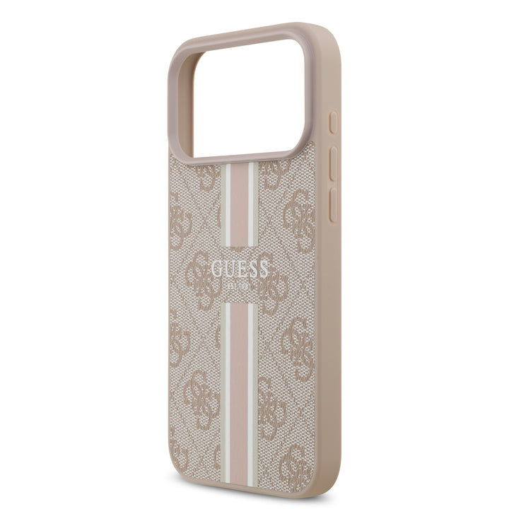 Funda Guess Original iPhone 17/18 Pro MagSafe Piel Rosa