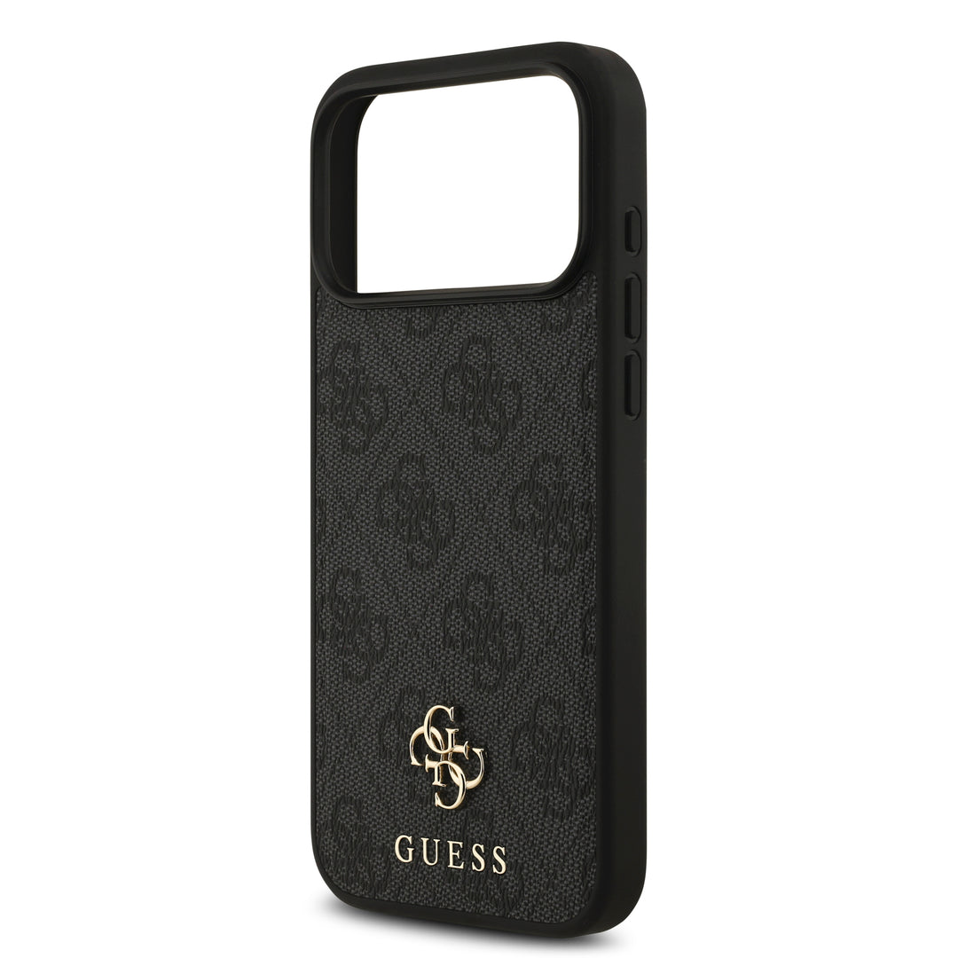 Funda Guess Original iPhone 17/18 Pro MagSafe Piel Negra