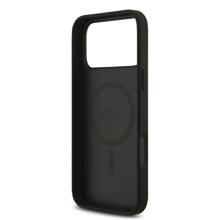 Funda Guess Original iPhone 17/18 Pro Max MagSafe Negra