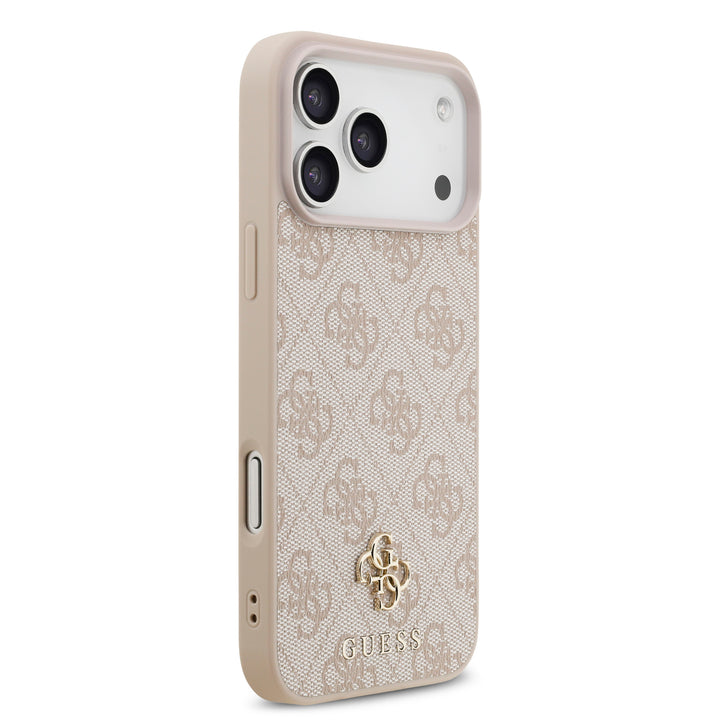 Funda Guess Original iPhone 17/18 Pro MagSafe Piel Rosa