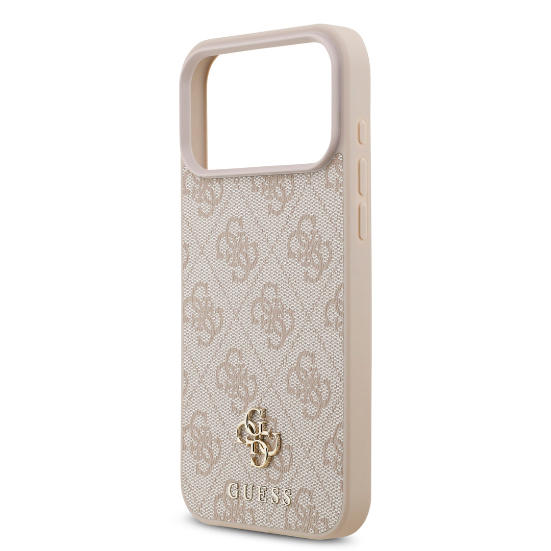 Funda Guess Original iPhone 17/18 Pro MagSafe Piel Rosa