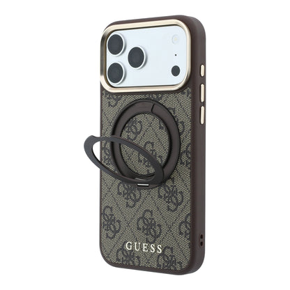 Funda Guess Original iPhone 18 Pro Soporte Café