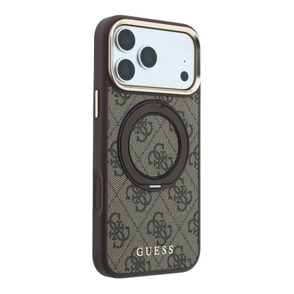 Funda Guess Original iPhone 18 Pro Soporte Café