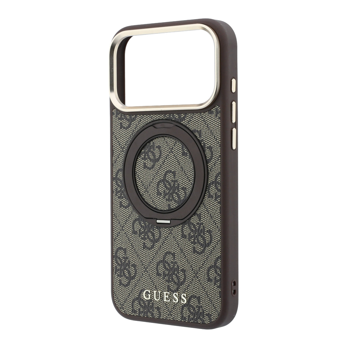 Funda Guess Original iPhone 18 Pro Soporte Café
