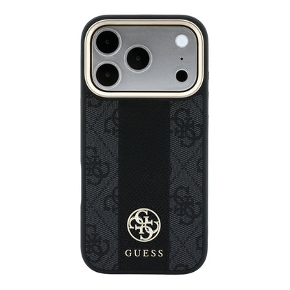 Funda Guess Original iPhone 18 Pro Franja 4G Negra