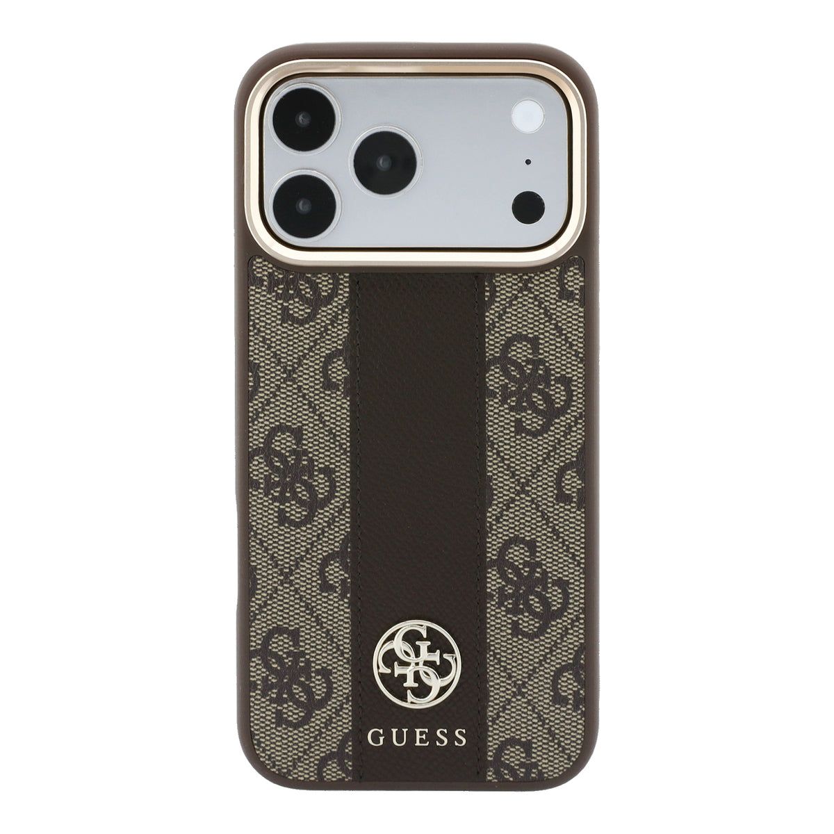 Funda Guess Original iPhone 18 Pro Max Franja 4G Café