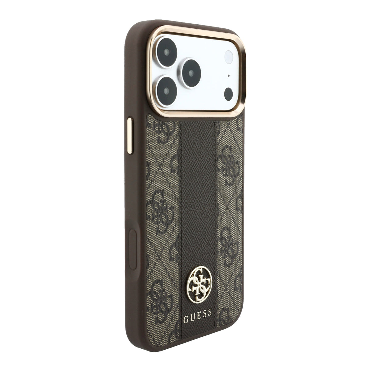 Funda Guess Original iPhone 18 Pro Max Franja 4G Café