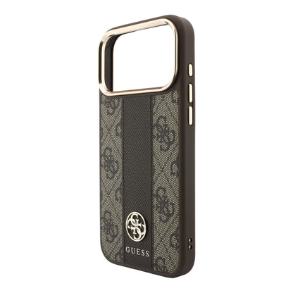 Funda Guess Original iPhone 18 Pro Max Franja 4G Café