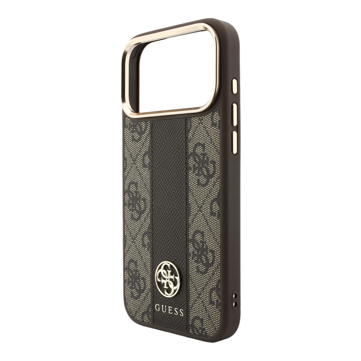 Funda Guess Original iPhone 18 Pro Franja 4G Café
