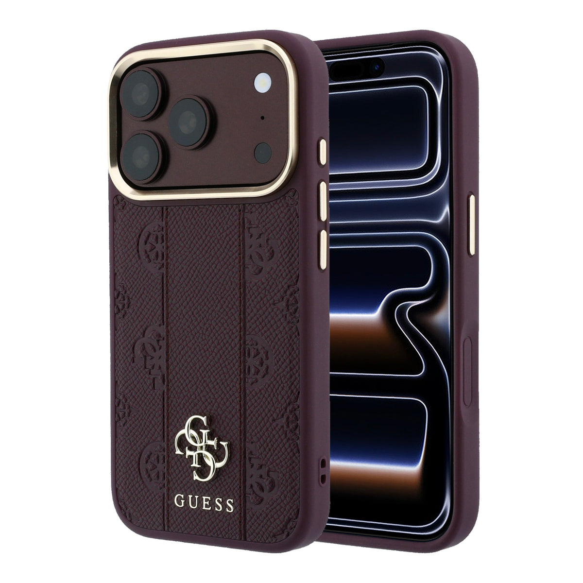 Funda Guess Original iPhone 18 Pro Max Peony 4G Vino
