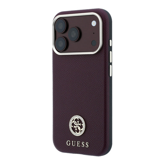 Funda Guess Original iPhone 18 Pro Max MagSafe Vino