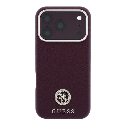 Funda Guess Original iPhone 18 Pro Max MagSafe Vino