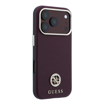 Funda Guess Original iPhone 18 Pro Max MagSafe Vino
