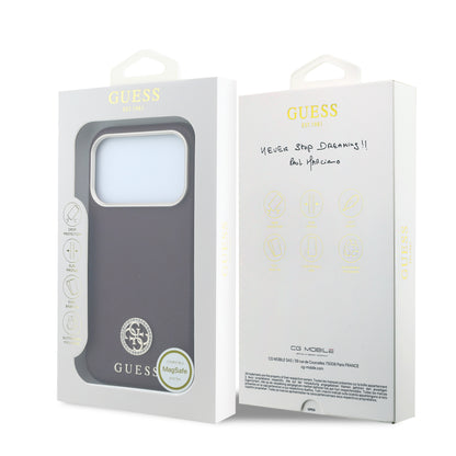 Funda Guess Original iPhone 18 Pro Max MagSafe Vino