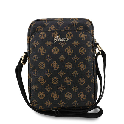 Bandolera Guess Peony 8" Negra – Bolso Moderno y Elegante para Mujer