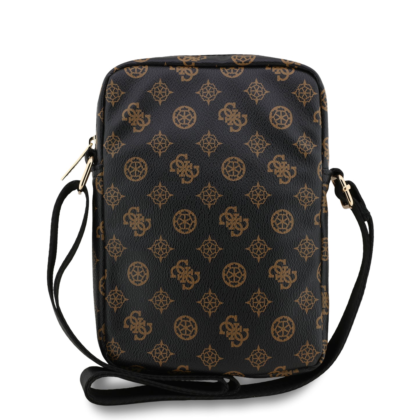 Bandolera Guess Peony 8" Negra – Bolso Moderno y Elegante para Mujer