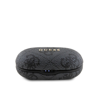 Audífonos Guess TWS 4G con Logo Metálico – Bluetooth Inalámbricos Negro