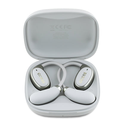 Auriculares Guess OWS Inalámbricos Beige | Logo Clásico y Sonido Premium