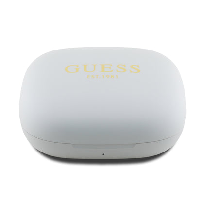 Auriculares Guess OWS Inalámbricos Beige | Logo Clásico y Sonido Premium
