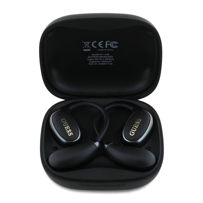 Auriculares Guess OWS Inalámbricos Negro | Logo Clásico y Sonido Premium