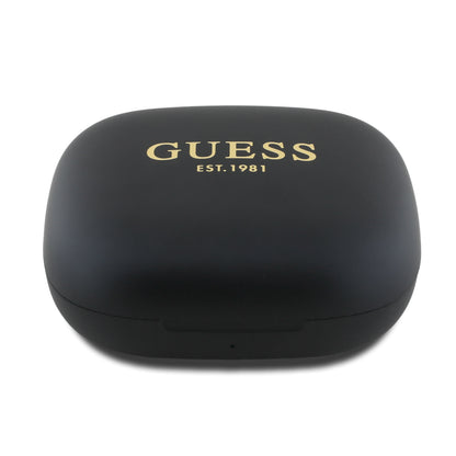 Auriculares Guess OWS Inalámbricos Negro | Logo Clásico y Sonido Premium