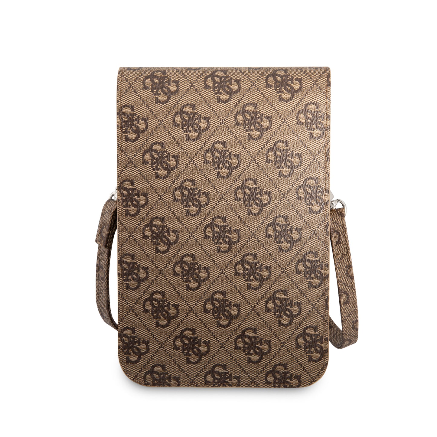 Cartera Guess Café 4G Triángulo – Diseño Sofisticado y Elegante para Mujer