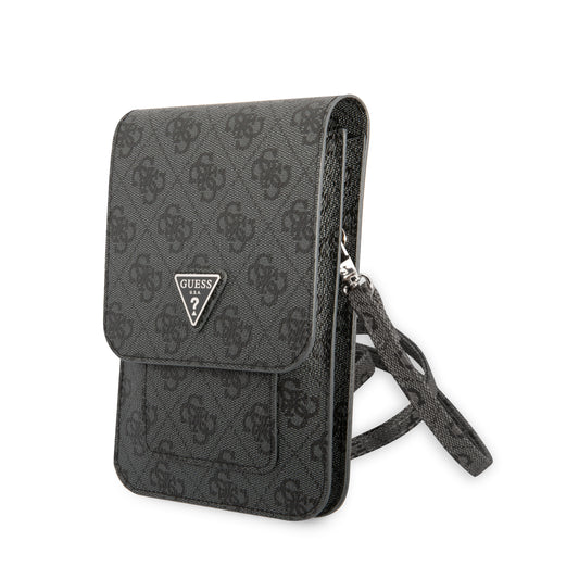 Cartera Guess Negra 4G Triángulo – Elegancia y Funcionalidad en un Solo Diseño