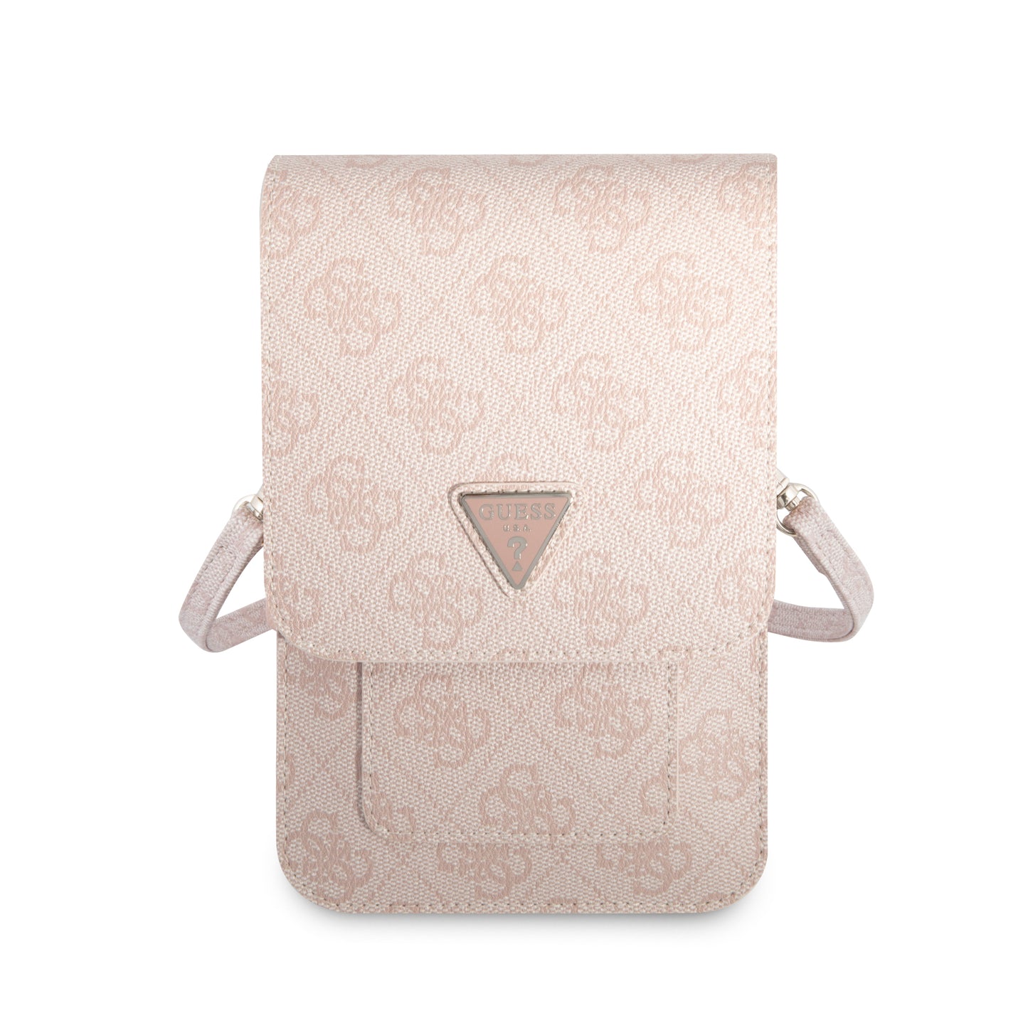 Cartera Guess Rosa 4G Triángulo – Estilo Femenino y Sofisticado para Mujer