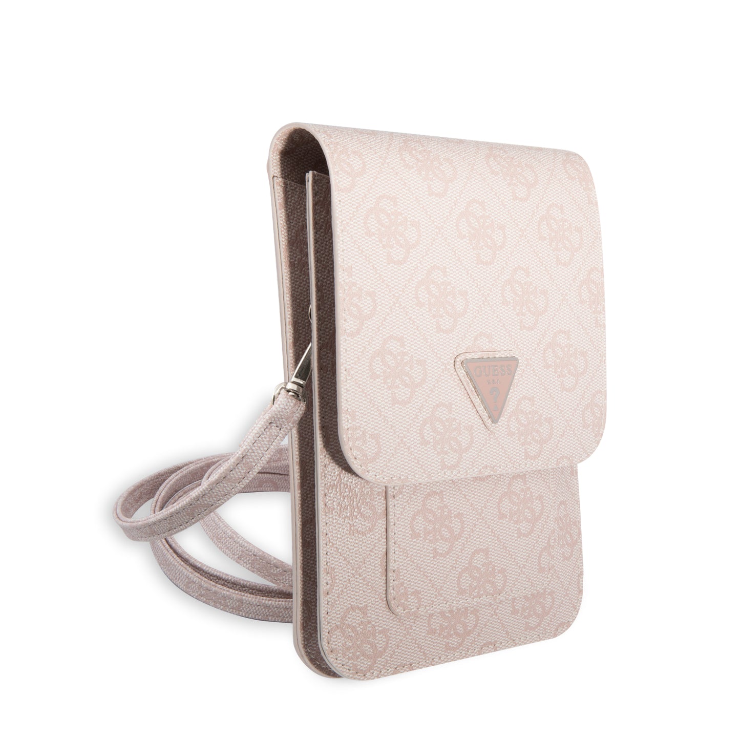 Cartera Guess Rosa 4G Triángulo – Estilo Femenino y Sofisticado para Mujer