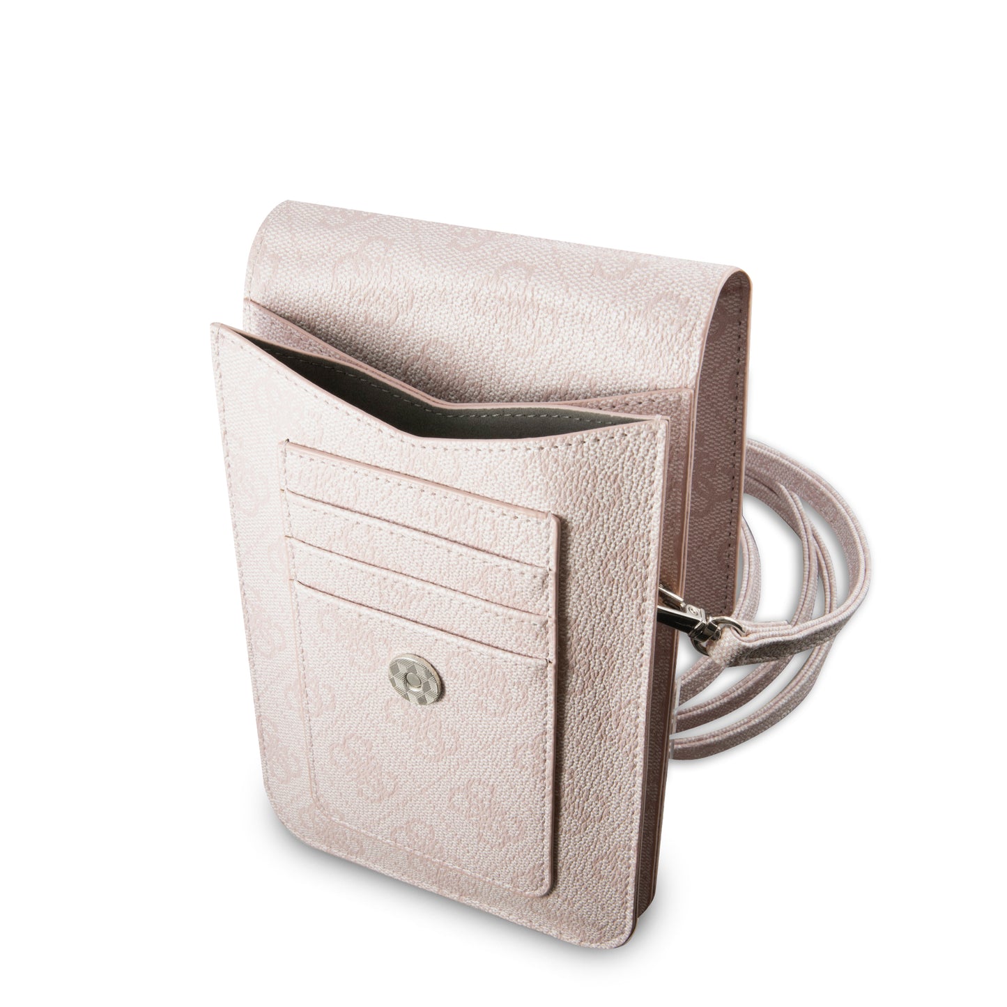Cartera Guess Rosa 4G Triángulo – Estilo Femenino y Sofisticado para Mujer