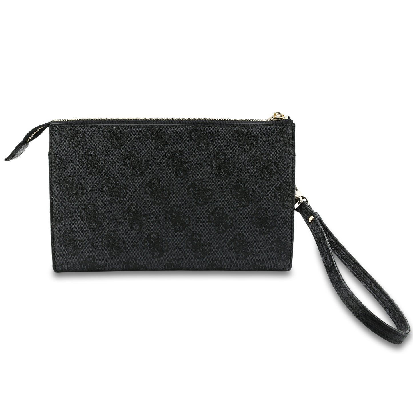Bolsa para Celular Guess Negra con Logotipo 4G | Phone Pouch de Lujo con Correa Ajustable