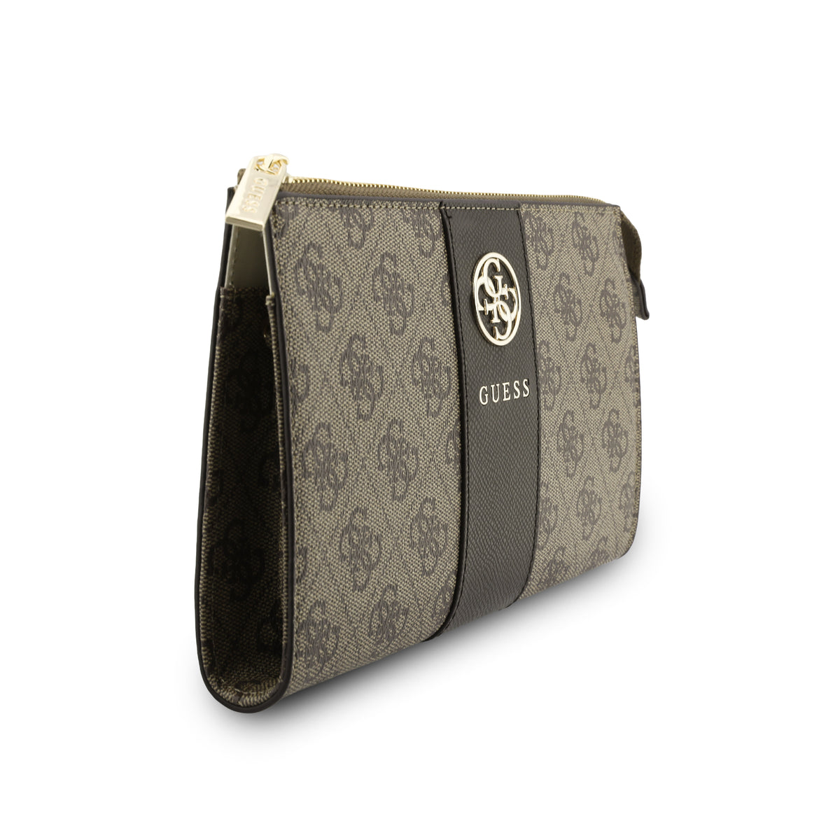 Cartera Guess Original Universal 4G Franja Cafe