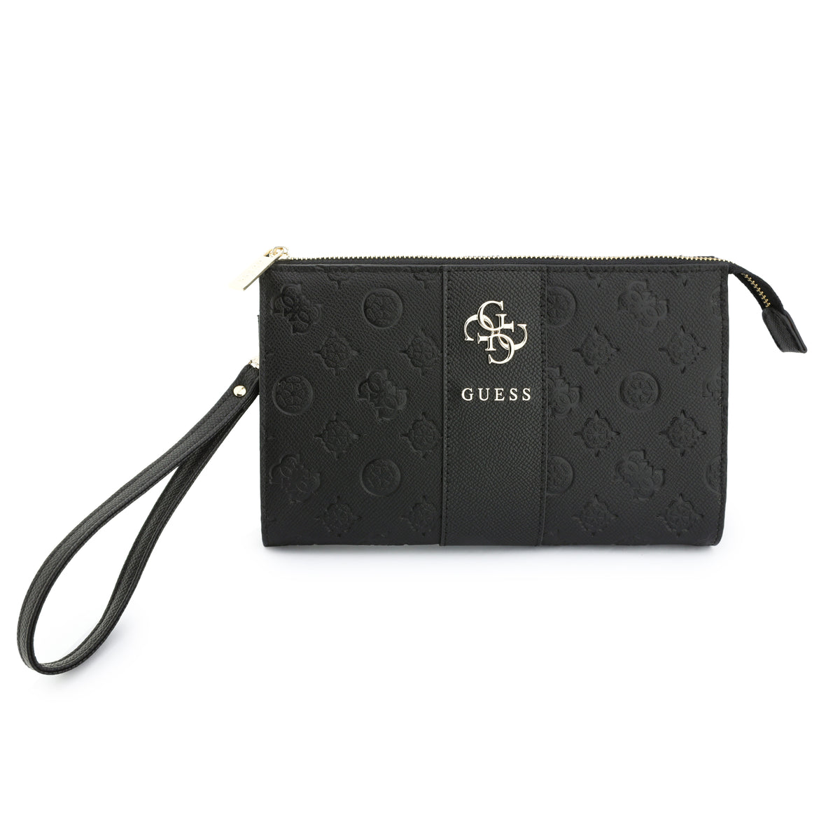 Cartera Guess Original Universal Peony 4G Negra