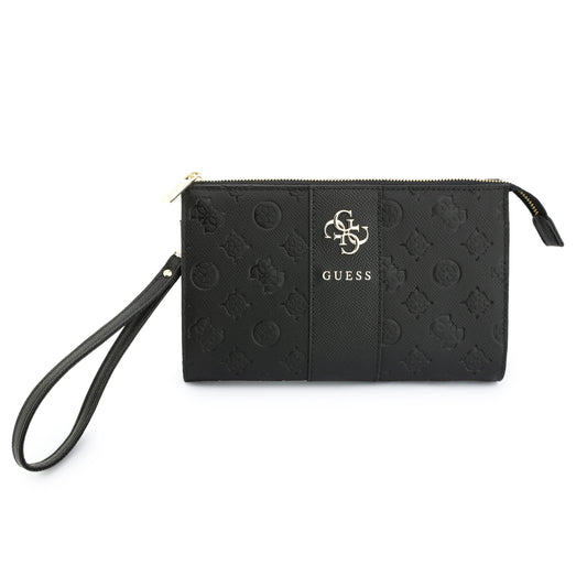 Cartera Guess Original Universal Peony 4G Negra