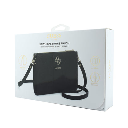 Cartera Guess Original Universal Peony 4G Negra