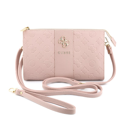 Cartera Guess Original Universal Peony 4G Rosa