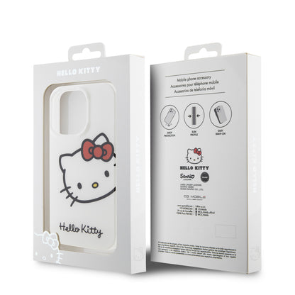 Case Hello Kitty Logo Cabeza Kitty iPhone 15 Pro Max