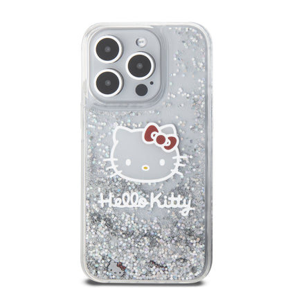 Funda Hello Kitty Diamantina para iPhone 15 Pro – Transparente y Brillante