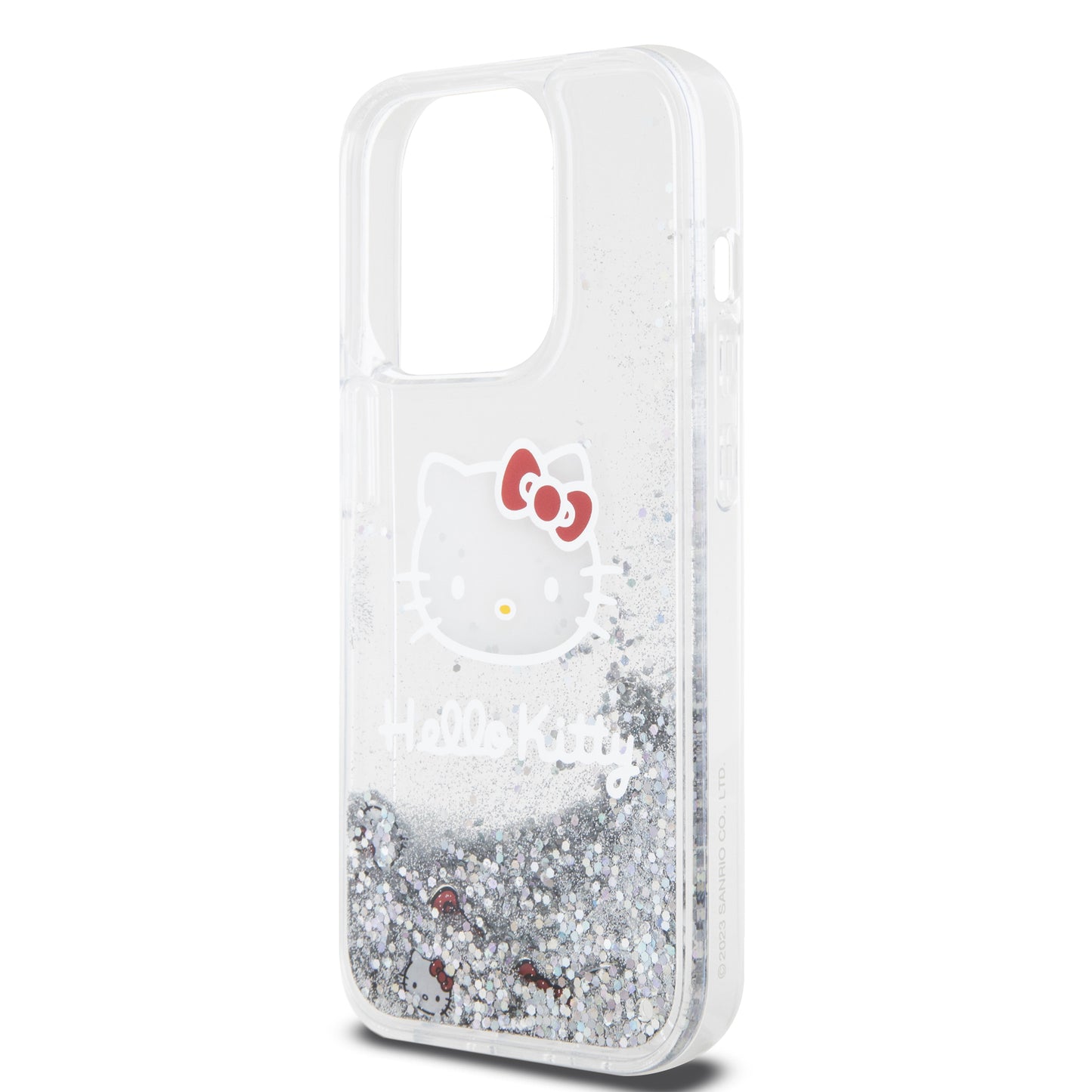 Funda Hello Kitty Diamantina para iPhone 15 Pro – Transparente y Brillante