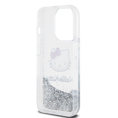 Funda Hello Kitty Diamantina para iPhone 15 Pro – Transparente y Brillante