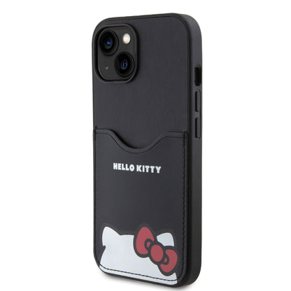 Case Hello Kitty Logo Orejas con Tarjetero iPhone 15