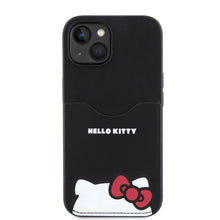 Cargar imagen en el visor de la galería, Case Hello Kitty Logo Orejas con Tarjetero iPhone 15